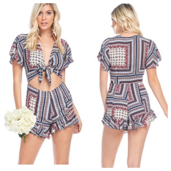 Dresses & Skirts - Cut Out Romper